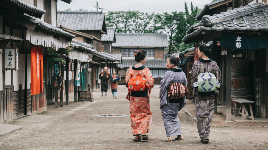 江戸時代の街並み
