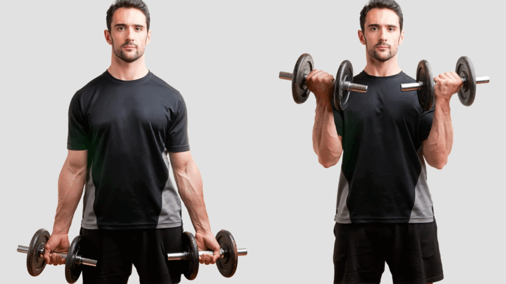 ダンベルカール