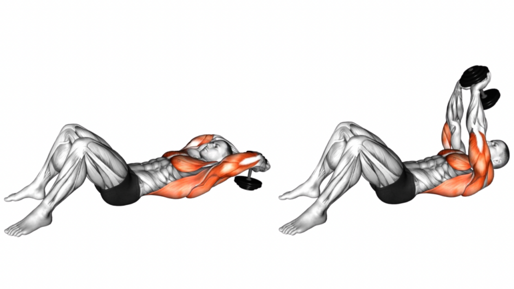 ダンベルプルオーバー