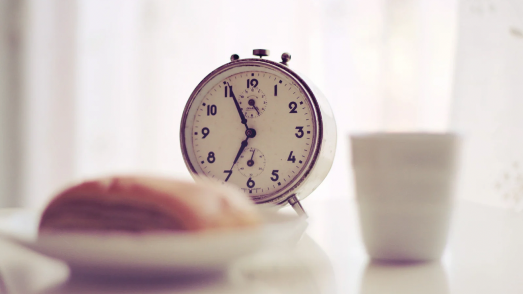 食事のタイミング