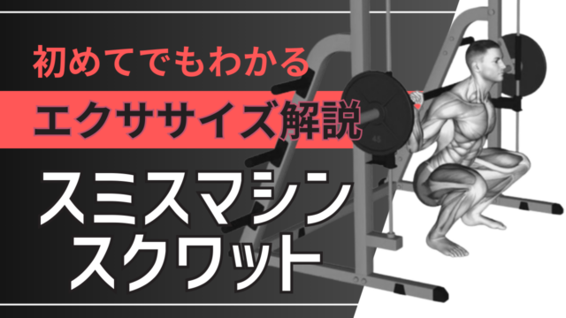 スミスマシンスクワット：初めてでもわかるエクササイズ解説
