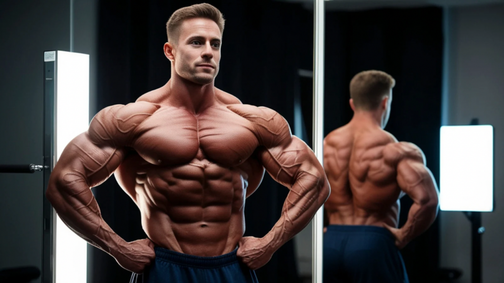 マッチョな男性