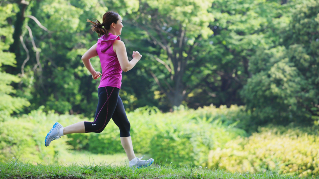 朝のランニング