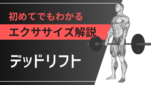 デッドリフト：初めてでもわかるエクササイズ解説