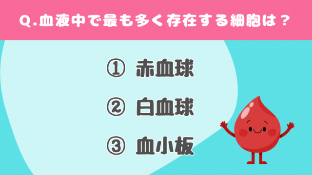 【クイズで学ぶ】血液