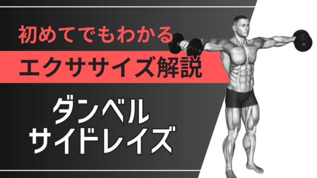 ダンベルサイドレイズ：初めてでもわかるエクササイズ解説