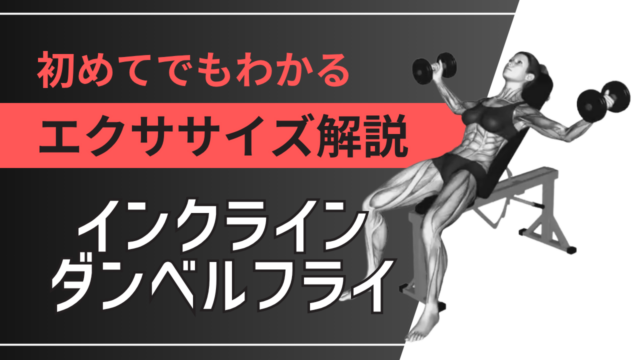 インクラインダンベルフライ：初めてでもわかるエクササイズ解説